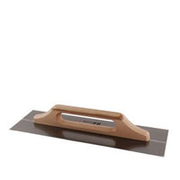 Frattazzo liscio per stucco Imballo: 6, Taglia: 48x14 cm., Materiale: Acciao inox