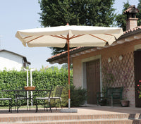 Ombrellone 3X2 Legno Standard Poli Ecru'  1 Pz