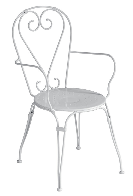 Sedia Sirmione C/Brac. - Ferro Avorio 1 Pz