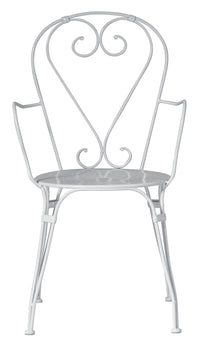 Sedia Sirmione C/Brac. - Ferro Avorio 1 Pz