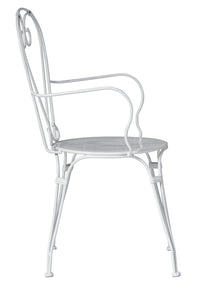 Sedia Sirmione C/Brac. - Ferro Avorio 1 Pz