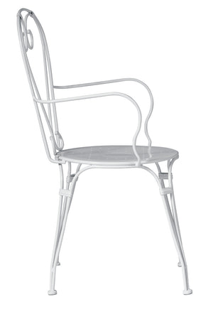 Sedia Sirmione C/Brac. - Ferro Avorio 1 Pz