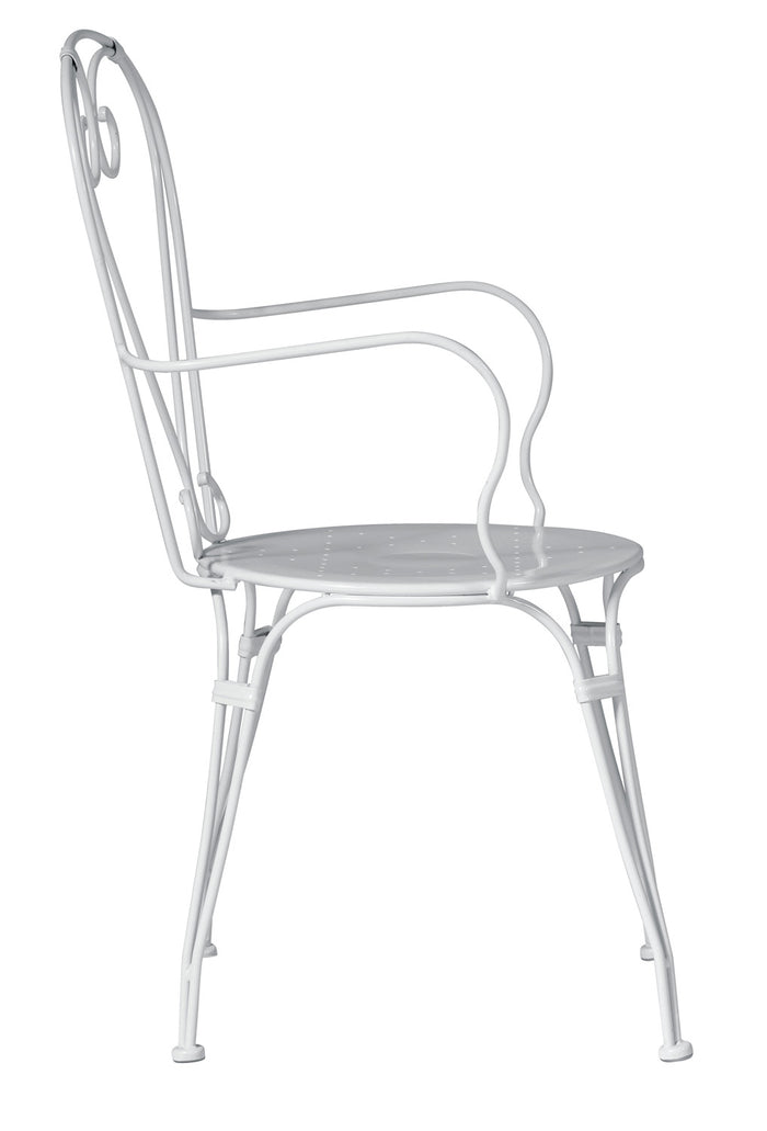 Sedia Sirmione C/Brac. - Ferro Avorio 1 Pz