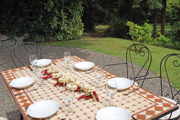 Tavolo Mosaico 150X90 - Ferro Nero 1 Pz