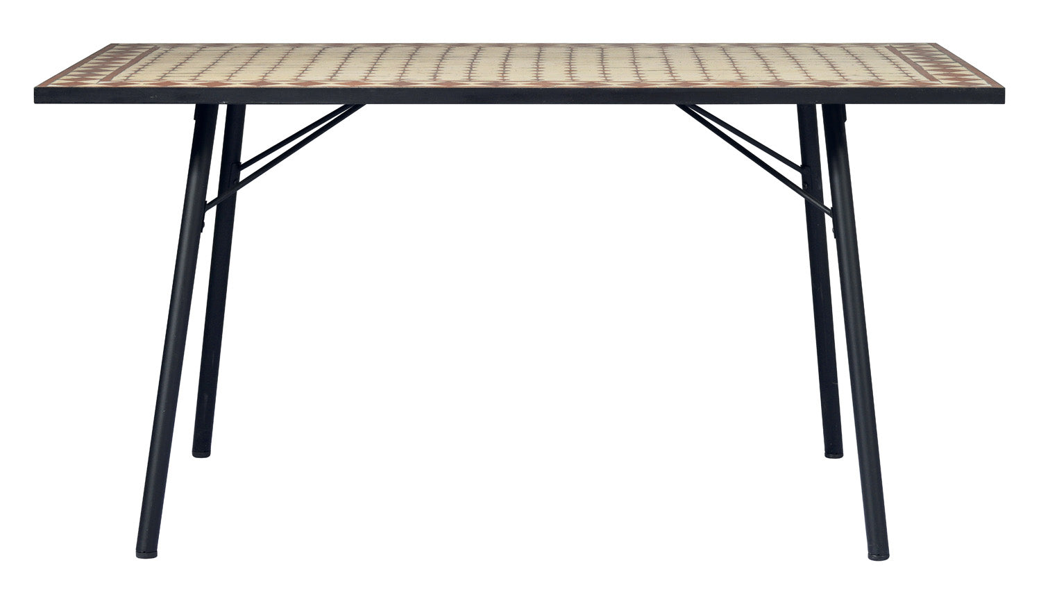 Tavolo Mosaico 150X90 - Ferro Nero 1 Pz