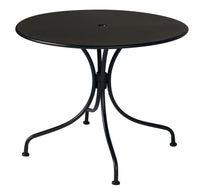 Tavolo Baveno Ø90 Cm - Ferro Nero 1 Pz