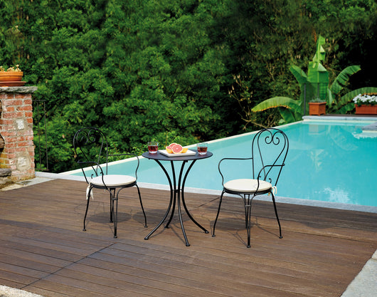 Tavolo Stresa Ø60 Cm - Ferro Nero 1 Pz