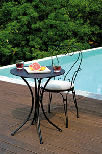 Tavolo Stresa Ø60 Cm - Ferro Nero 1 Pz