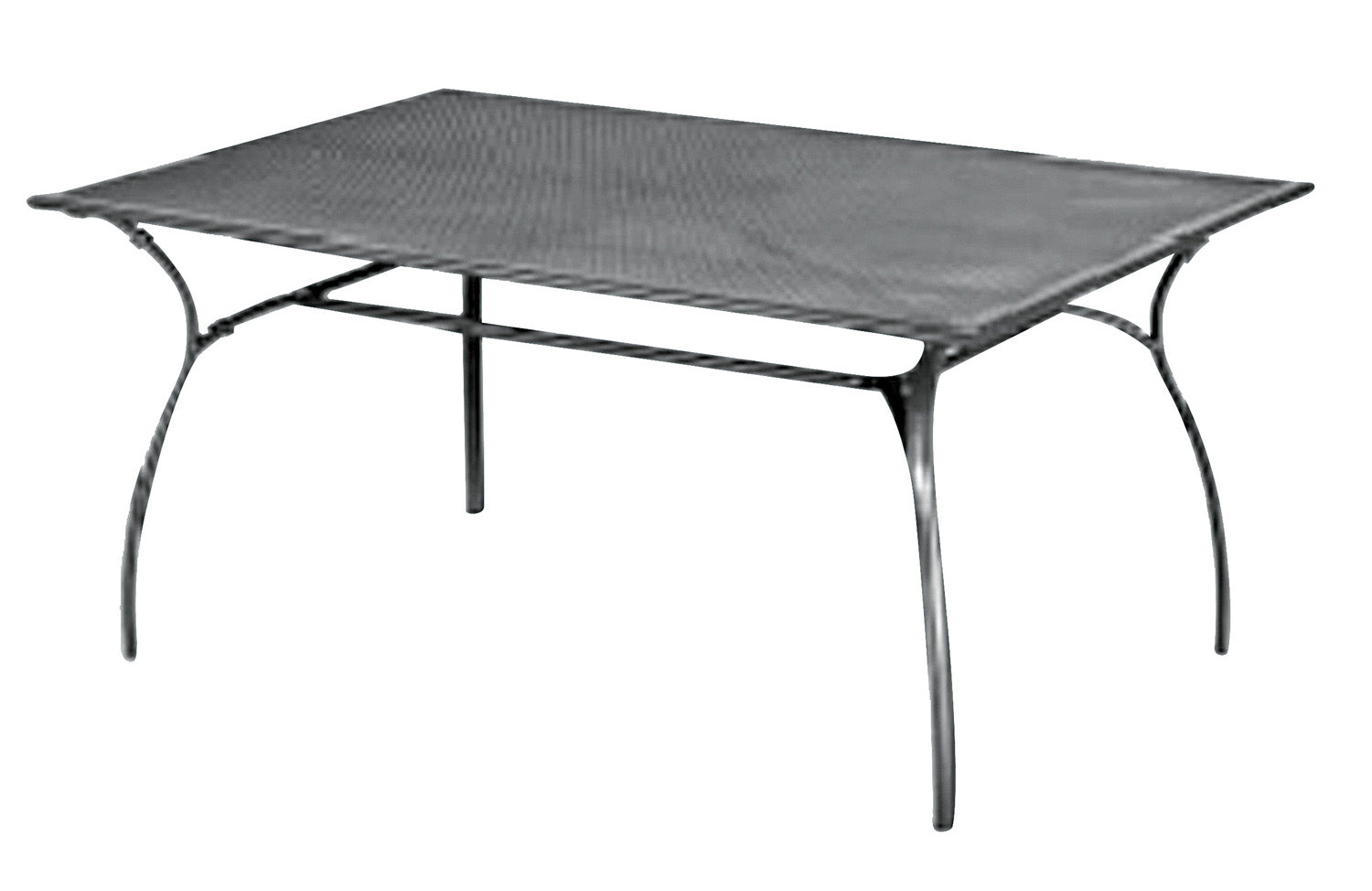 Tavolo Ameno 160X100 - Ferro Antracite - Rete 2 Pz