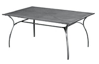 Tavolo Ameno 160X100 - Ferro Antracite - Rete 2 Pz