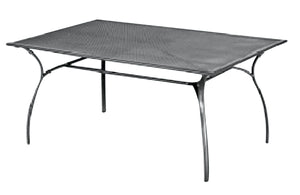 Tavolo Ameno 160X100 - Ferro Antracite - Rete 2 Pz