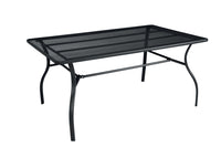 Tavolo Ameno 160X100 - Ferro Antracite - Rete 2 Pz