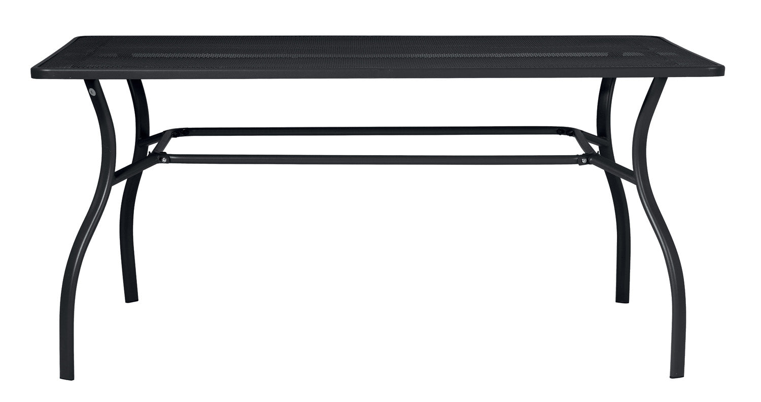 Tavolo Ameno 160X100 - Ferro Antracite - Rete 2 Pz