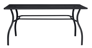 Tavolo Ameno 160X100 - Ferro Antracite - Rete 2 Pz