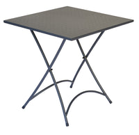 Tavolo Orta 70X70 - Ferro Antracite - Pieg. 1 Pz