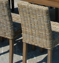 Sedia Lisbona Grey Kubu naturale Greenwood