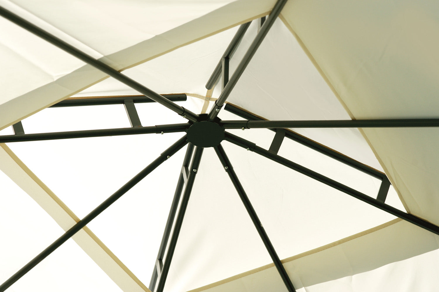 Gazebo Illinois 3x3 con innesto a molla Greenwood