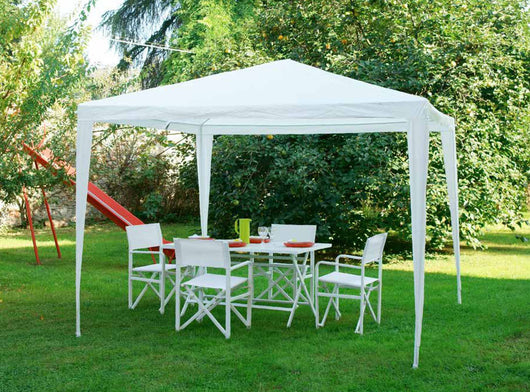 Gazebo a tubo in ferro 3X3 Greenwood