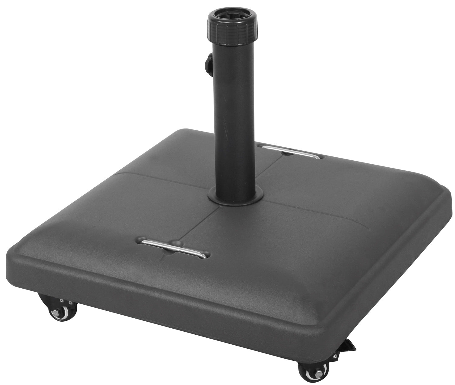 Base In cemento grigio con ruote  37Kg