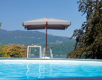 Ombrellone Legno De Lux Greenwood Colore: Grigio