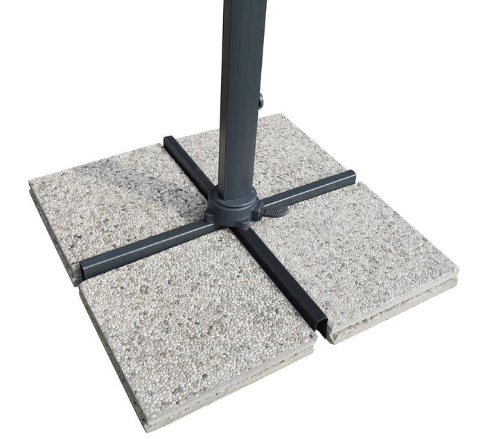 Ombrellone 4X4 inclinabile Greenwood