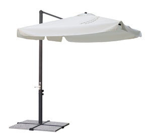 Ombrellone Florida 3X2 Palo Lat. Antracite Poli Ecru' 1 Pz