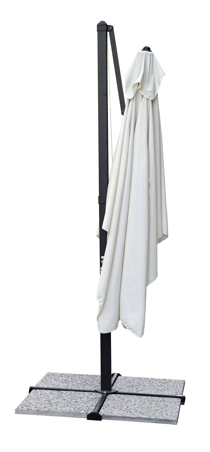 Ombrellone Florida 3X2 Palo Lat. Antracite Poli Ecru' 1 Pz