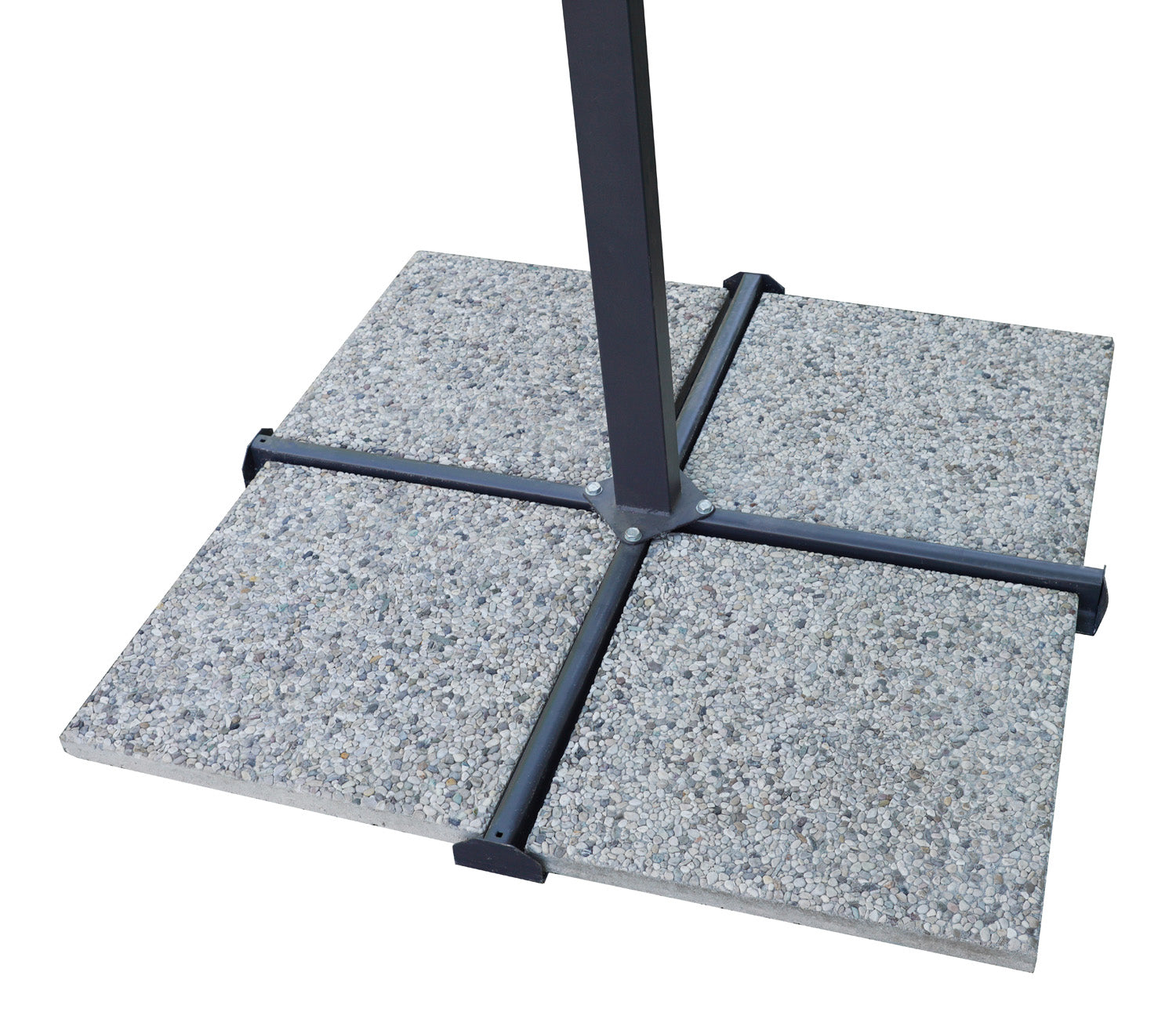 Ombrellone Florida 3X2 Palo Lat. Antracite Poli Ecru' 1 Pz