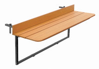 Tavolo Look Out Per Balconi Regolabile 120X37 1 Pz