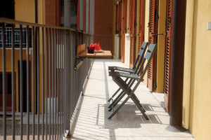 Tavolo Look Out Per Balconi Regolabile 120X37 1 Pz