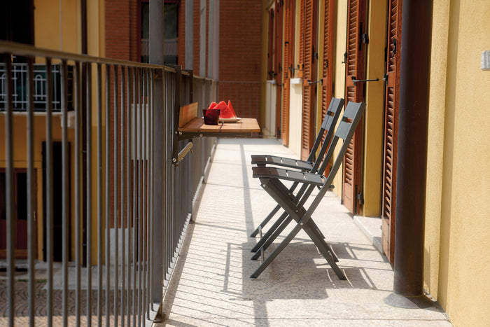 Tavolo Look Out Per Balconi Regolabile 120X37 1 Pz