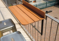 Tavolo Look Out Per Balconi Regolabile 80X37 1 Pz