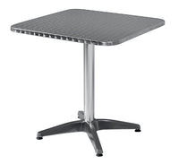 Tavolo 70X70 Alu/Acciaio 1 Pz