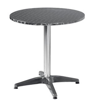 Tavolo  Ø70 Alu/Acciaio 1 Pz