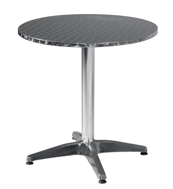 Tavolo  Ø70 Alu/Acciaio 1 Pz