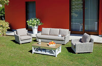 Set Jaipur Gr.Kubu Nat Sb/Legno Mango/Cusc Mel 4 Pz