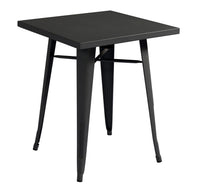 Tavolo Lamiera 60X60         2 Pz Colore: Avorio