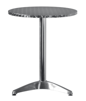 Tavolo  Ø60 Alu/Acciaio 1 Pz