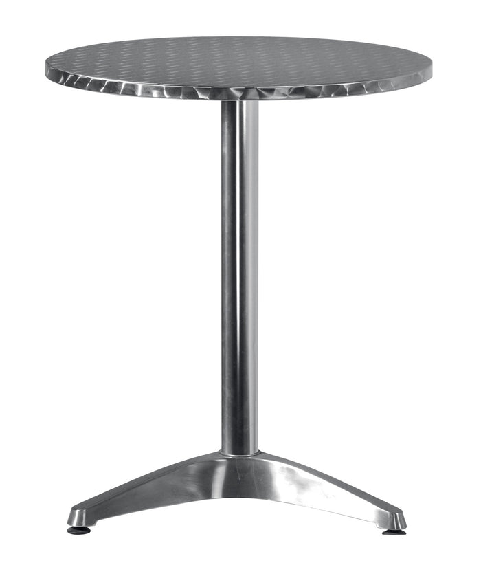Tavolo  Ø60 Alu/Acciaio 1 Pz