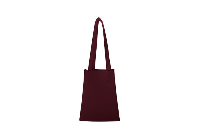 Shopper in neoprene Bordeaux