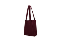 Shopper in neoprene Bordeaux