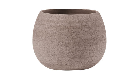 Vaso Erasmo in terracotta Colore: Galestro Grigio, Materiale: Terracotta da argilla di galestro