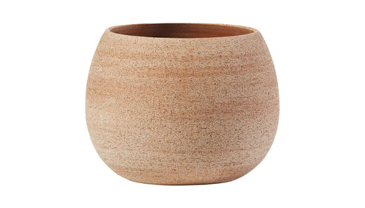 Vaso Erasmo in terracotta Colore: Galestro Chiaro, Materiale: Terracotta da argilla di galestro