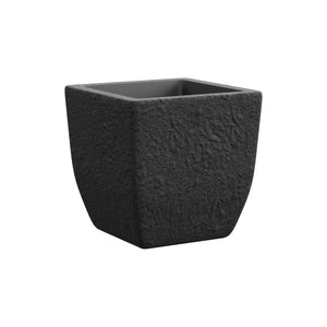 Vaso Lithos Colore: Ardesia, Materiale: Polietilene