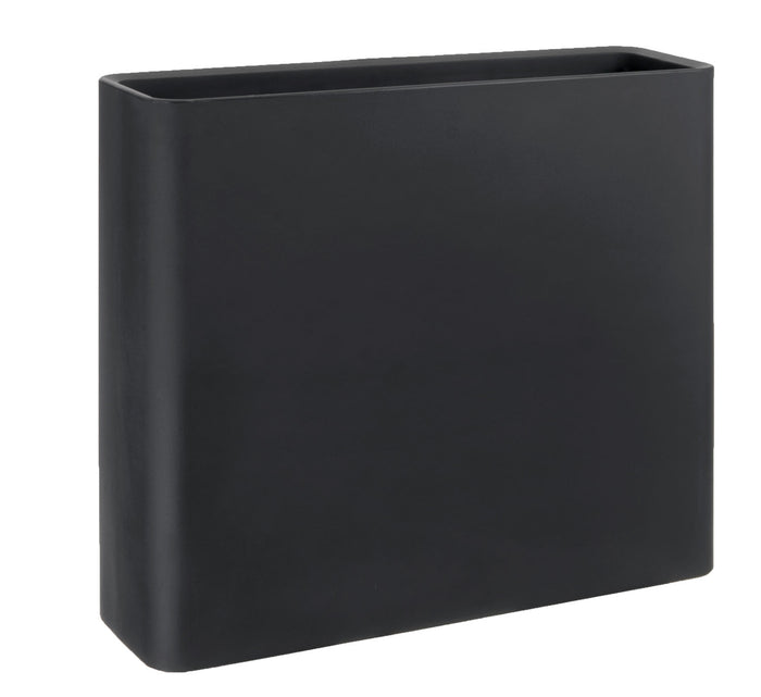 Vaso Divio Indoor Materiale: Polietilene, Colore: Antracite