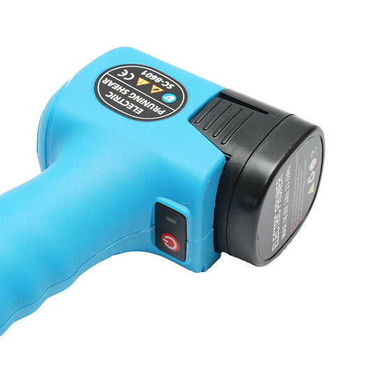 Forbici da giardino elettriche 850W con 2 batterie agli ioni di litio da 16,8V, diametro 0-25mm