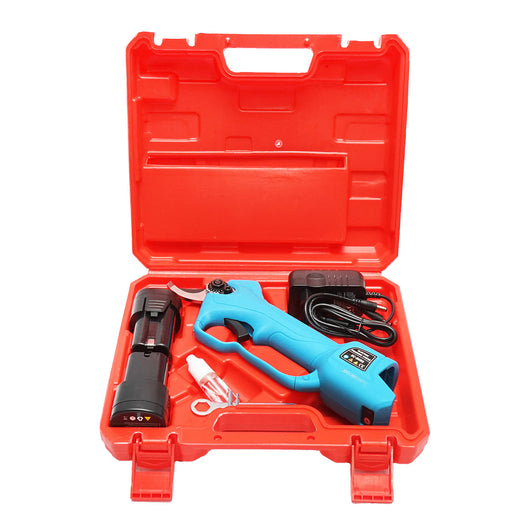 Forbici da giardino elettriche 850W con 2 batterie agli ioni di litio da 16,8V, diametro 0-28mm