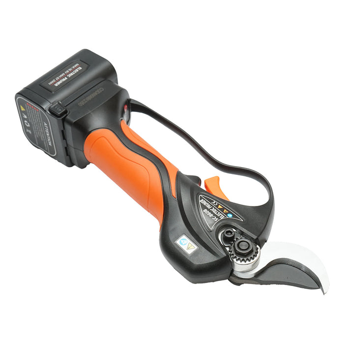 Forbici da giardino elettriche da 900 W con 2 batterie agli ioni di litio da 16,8 V, diametro 0-32 mm