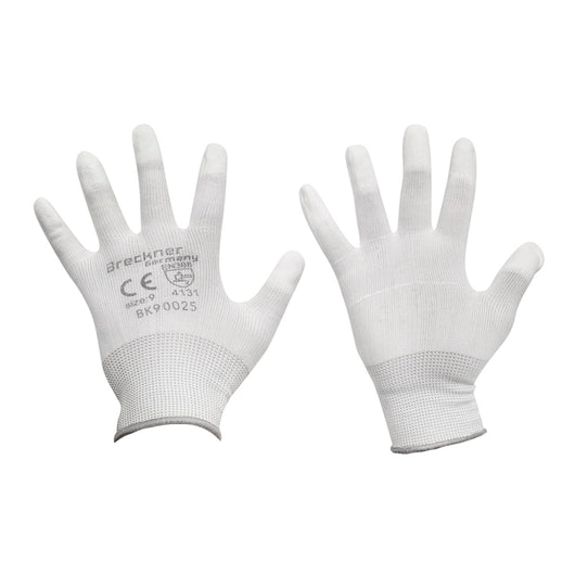 Guanti da lavoro in gomma sintetica bianca taglia 9 Breckner Germany
