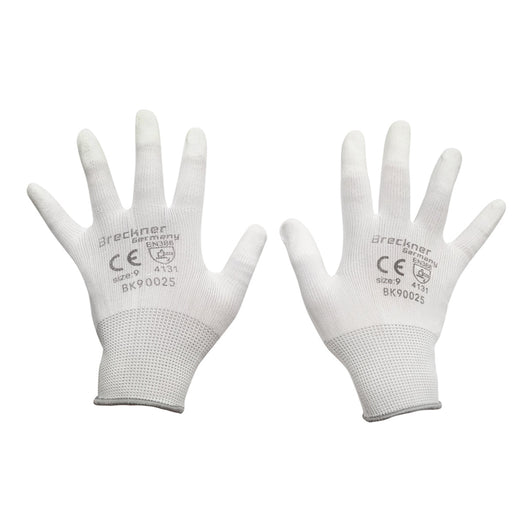 Guanti da lavoro in gomma sintetica bianca taglia 9 Breckner Germany